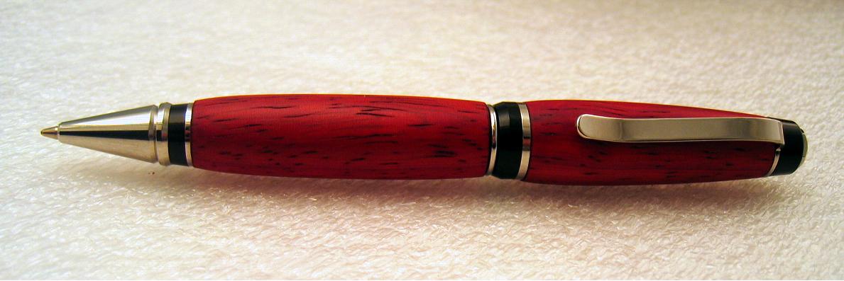 Padauk and Poplar Wood - Cigar Pen